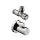 Hansgrohe-HG-Eckventil-brushed-nickel-mit-Schuber-und-Quetschverschraubung-13954820 gallery number 1